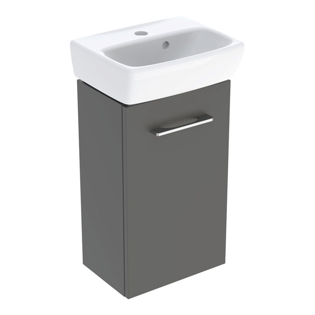 Geberit Selnova 360mm Lava Vanity Unit and Basin
